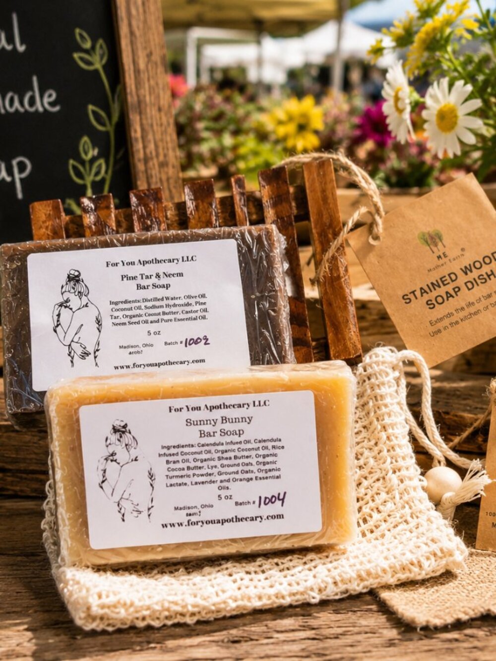 NWT Handmade Natural Soap Bundle